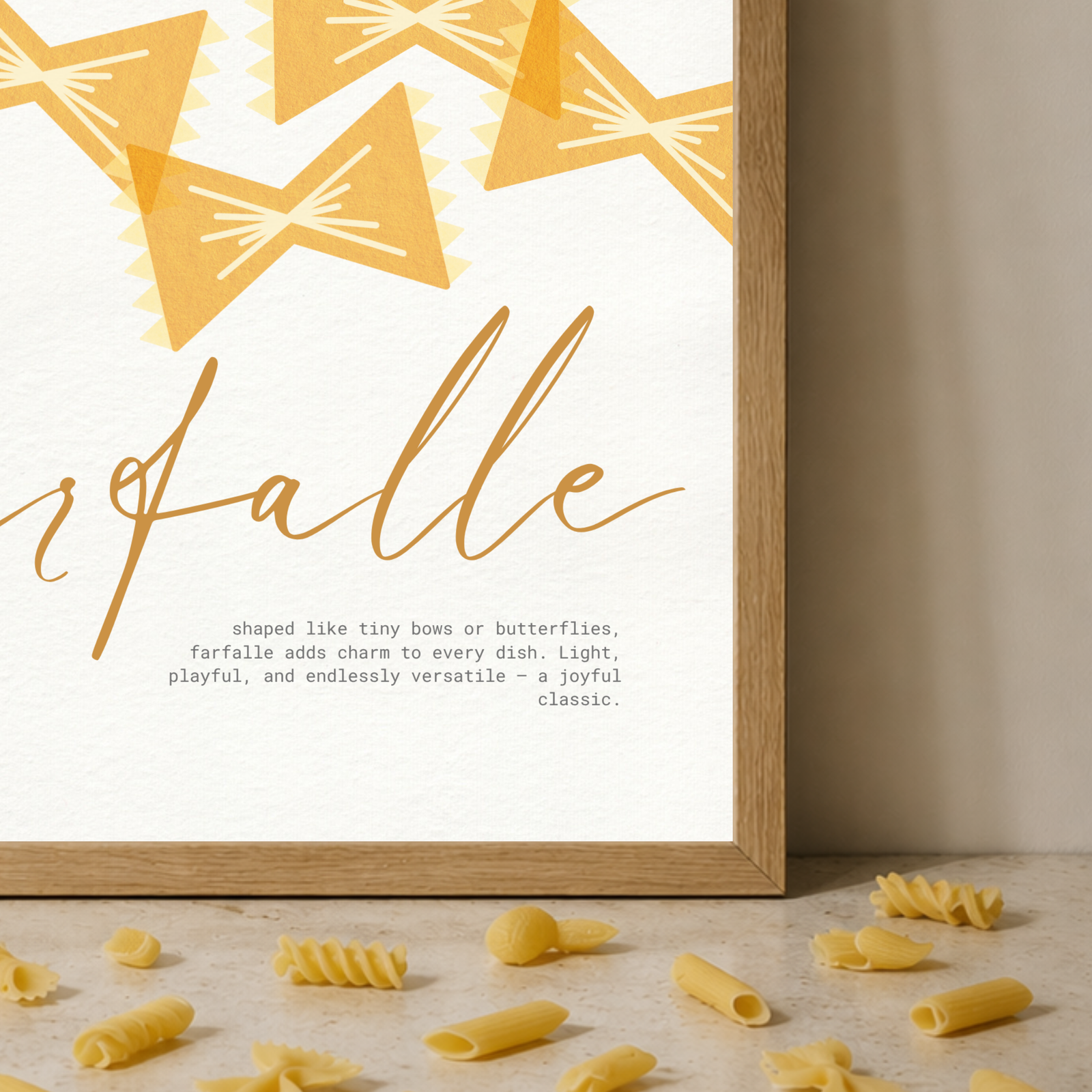 Farfalle wall art - Image 2