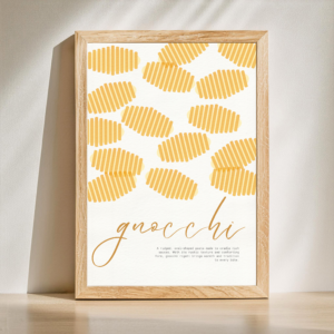 Gnocchi wall art
