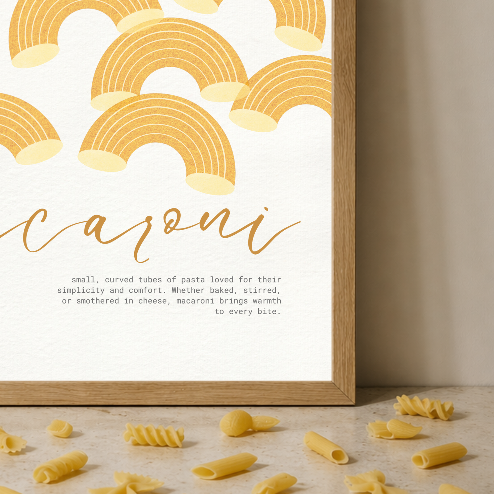 Macaroni wall art - Image 2