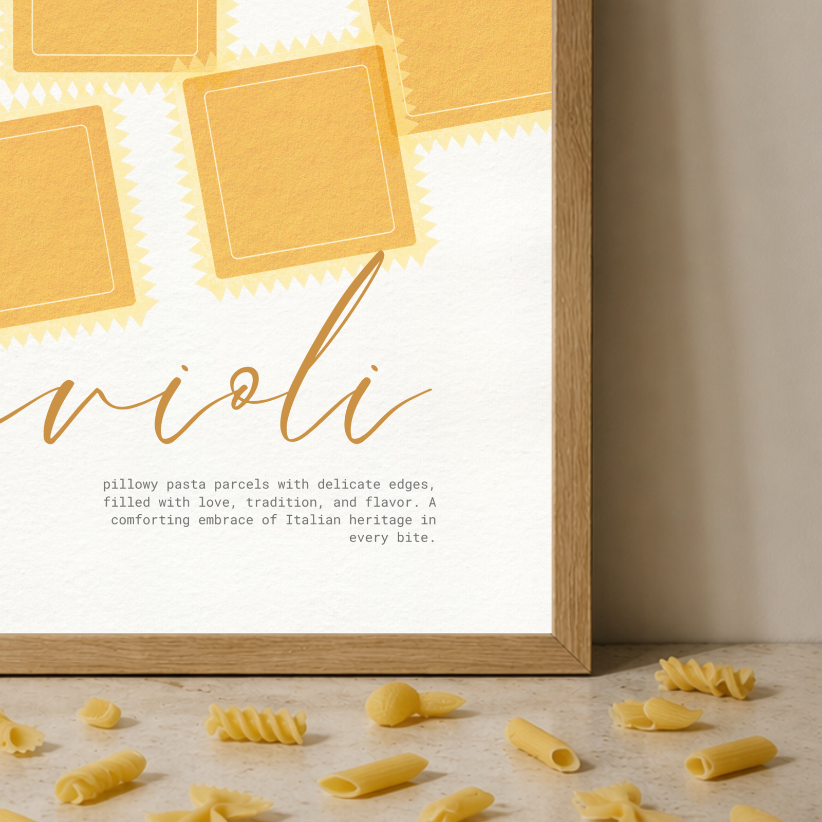 Ravioli wall art - Image 2