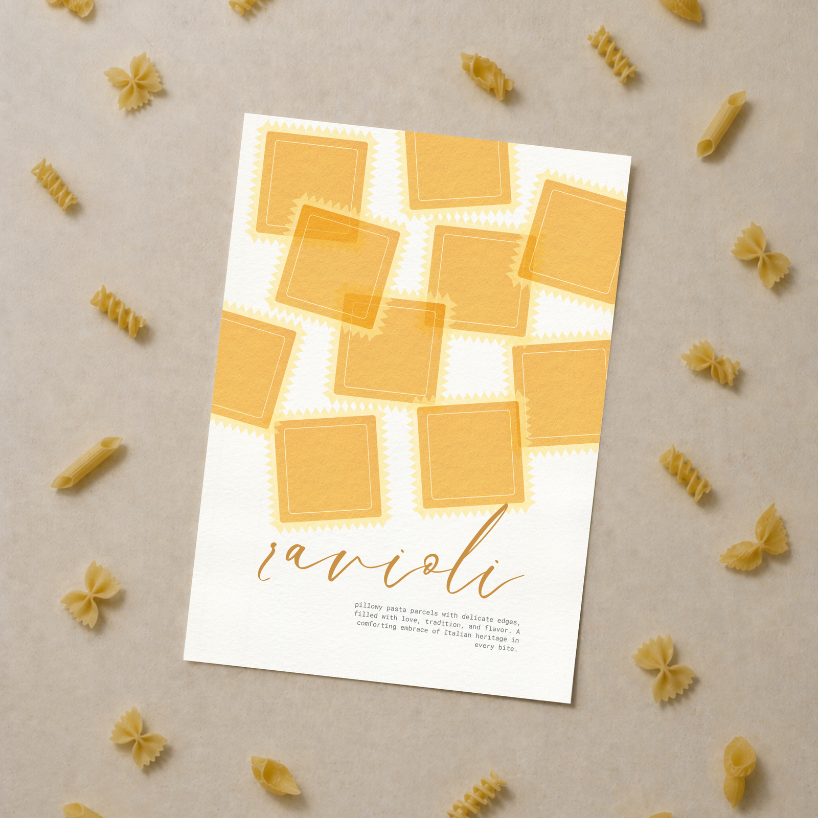 Ravioli wall art - Image 3