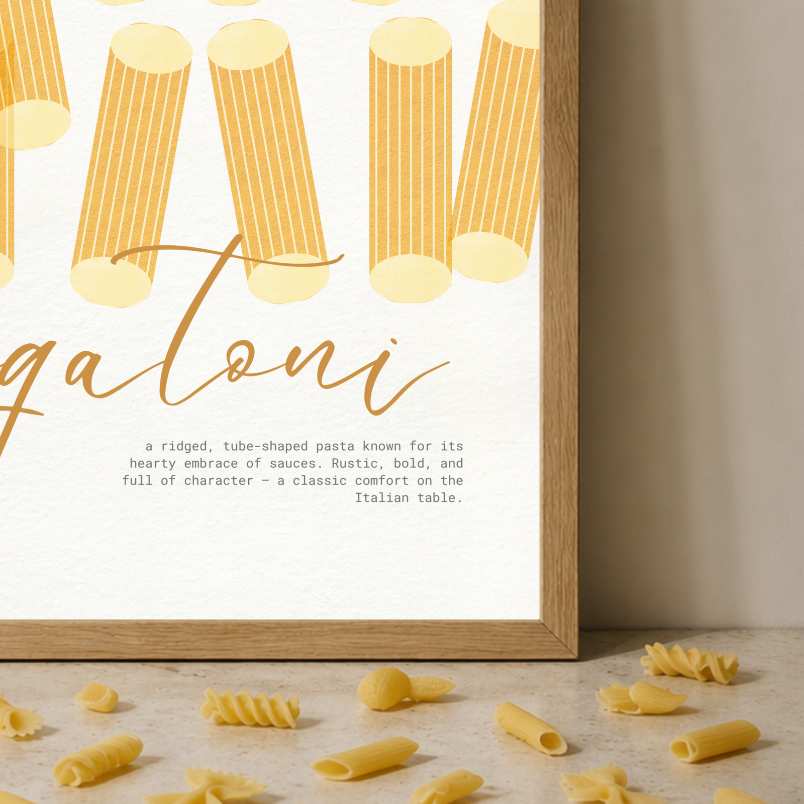 Rigatoni wall art - Image 2